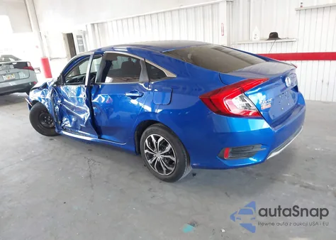2019 Honda Civic Lx из США, поврежденный, VIN 19XFC2F6XKE031971